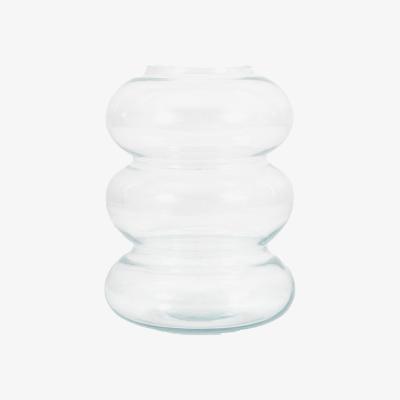 Olivia's Gallery Interiors Pelo Tall Vase in Clear / Small