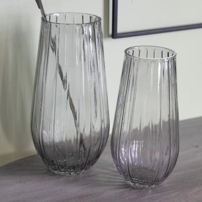Olivia's Gallery Interiors Teke Vase Grey / Large