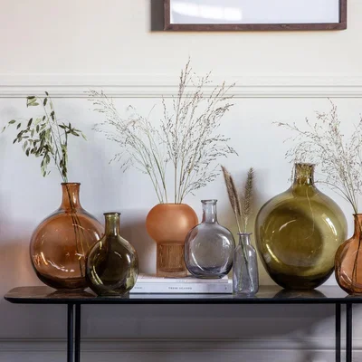 Olivia's Gallery Interiors Cruz Vase Orange