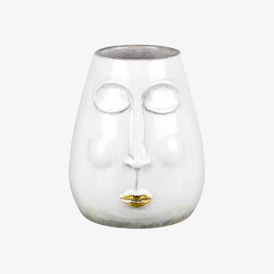 Olivia's Olivia's Lippy Vase White and Gold | Outlet