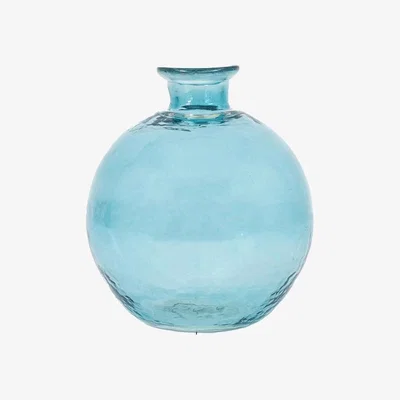 Olivia's Gallery Interiors Wobble Vase in Ocean Blue / Small