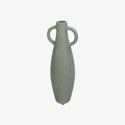 Olivia's Libra Kavala Double Handle Vase Blue