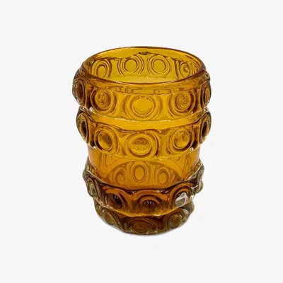 Olivia's Liang & Eimil Bumble Glass Vase Amber / Large