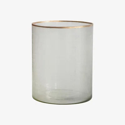 Olivia's Gallery Direct Corbieres Hurricane Clear Vase