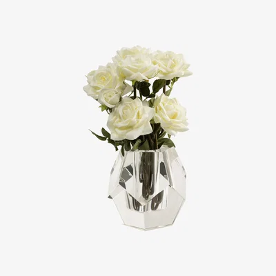 Olivia's Liang & Eimil Crystal Glass Vase