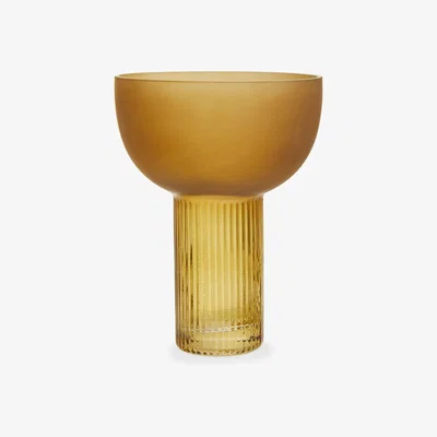 Olivia's Olivia's Esme Small Glass Vase in Ochre