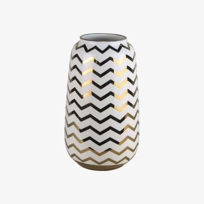 Olivia's Liang & Eimil White and Gold Vase