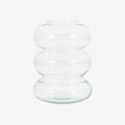 Olivia's Gallery Interiors Pelo Tall Vase in Clear | Outlet / Large