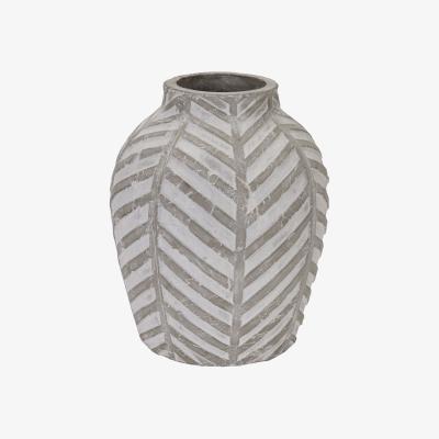 Olivia's Hill Interiors Bloomville  Stone Vase
