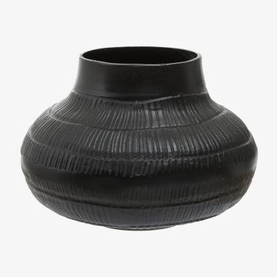 Olivia's Olivia's Decima Small Rough Vase in Black