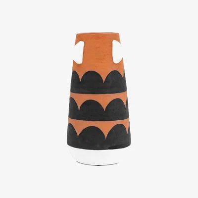 Olivia's Gallery Interiors Farley Vase in Multicolour / Large