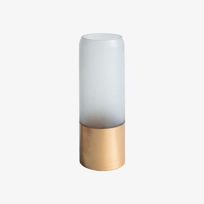 Olivia's Gallery Direct Fairview White Gold Vase / Large