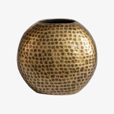 Olivia's Gallery Interiors Small Juliana Vase in Antique Brass | Outlet