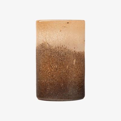 Olivia's Olivia's Chaeli Medium Sand Effect Glass Vase in Natural