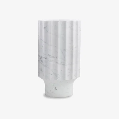 Olivia's Liang & Eimil Marmo I Natural White Vase