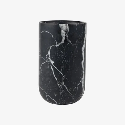 Olivia's Zuiver Fajen Marble Vase Black