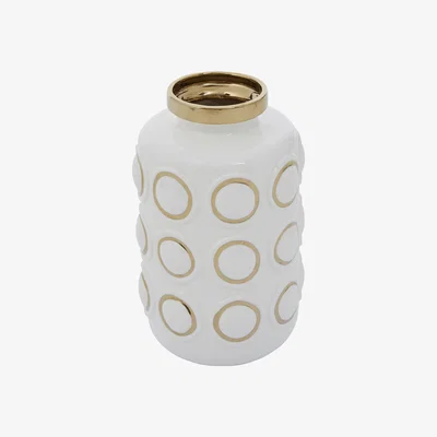 Olivia's Olivia's Gold Circle Vase Large