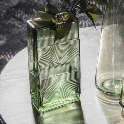 Olivia's Gallery Interiors Savaro Vase / Green