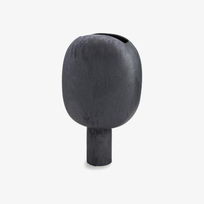 Olivia's Liang & Eimil Miro Dark Silver Gray Vase