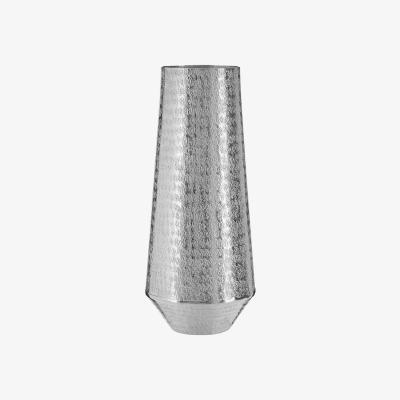 Olivia's Olivia's Saira Small Hammered Silver Effect Vase