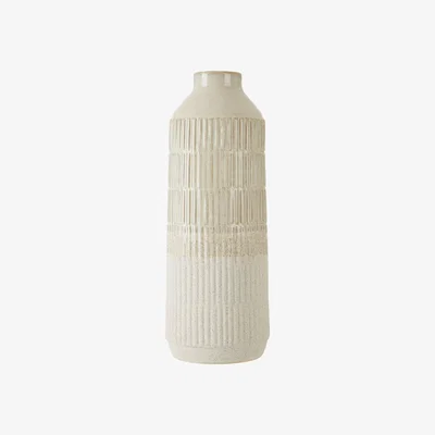 Olivia's Olivia's Stefi Large Vase Stoneware in White