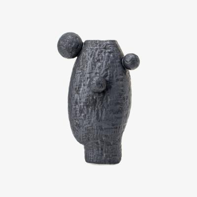 Olivia's Liang & Eimil Latete Iii Dark Gray Vase