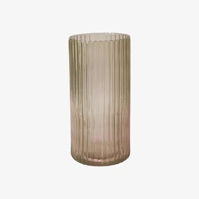 Olivia's Ivyline Daphne Ribbed Vase Apricot