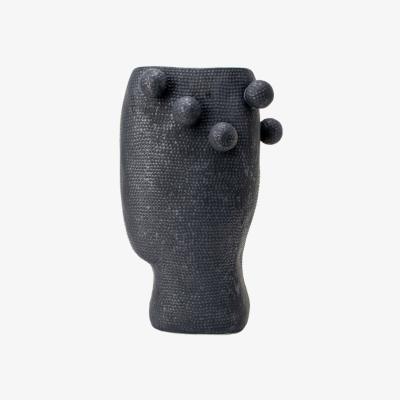 Olivia's Liang & Eimil Latete Ii Dark Gray Vase