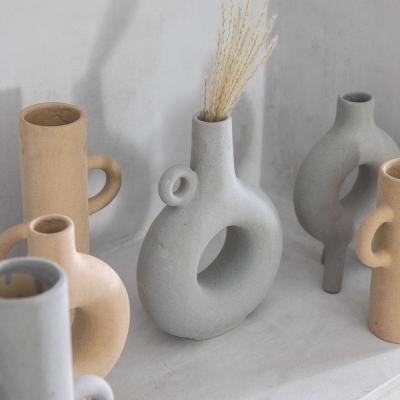 Olivia's Gallery Interiors MacClelland Soren Vase Light Grey