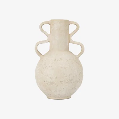 Olivia's Gallery Interiors Sprat Vase in Light Grey