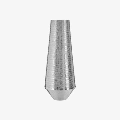 Olivia's Olivia's Saira Large Hammered Silver Effect Vase
