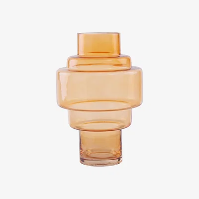 Olivia's Olivia's Cadence Small Orange Glass Vase