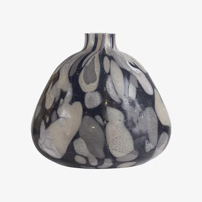 Olivia's Uttermost Black Label Pebble Vase - Small