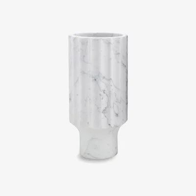 Olivia's Liang & Eimil Marmo Ii Natural White Vase