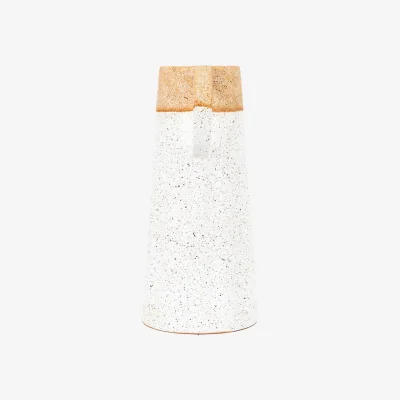 Olivia's Gallery Interiors Fallow Pitcher Vase in White