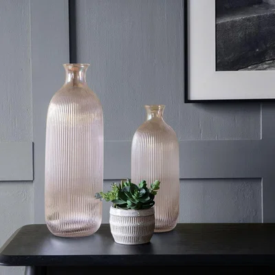 Olivia's Gallery Interiors Kato Vase Pink | Outlet / Small