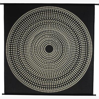 Olivia's Libra Interiors Wall Hanging Circles Polyester Black