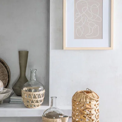 Olivia's Gallery Interiors Bryn Vase Grey / Large