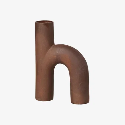 Olivia's Broste Copenhagen Hector Vase Red Clay