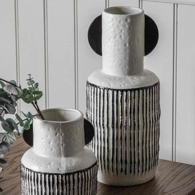 Olivia's Gallery Direct Seki Vase / White / Large