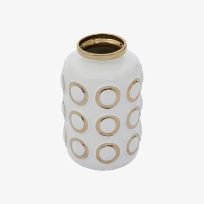 Olivia's Olivia's Boutique Hotel Collection - Gold Circle Vase Small