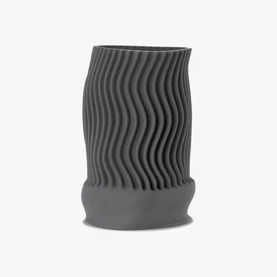 Olivia's Liang and Eimil Vradia Ceramic Vase in Dark Grey