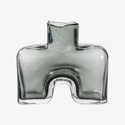 Olivia's Gallery Direct Marly Bottle Grey Vase / Large