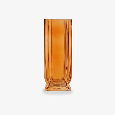 Olivia's Olivia's Eden Large Glass Vase in Orange
