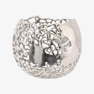 Olivia's Libra Midnight Mayfair Collection - Apo Coral Spherical Aluminium Vase
