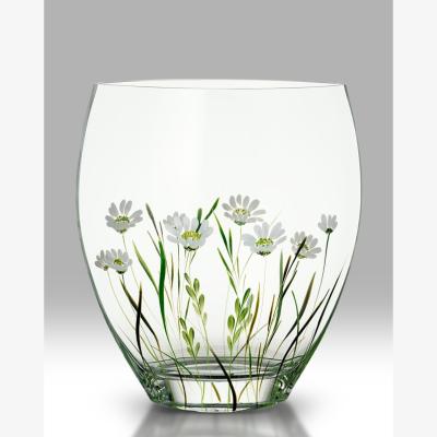 Downtown Nobile Daisy Pastures Curve Vase 21cm