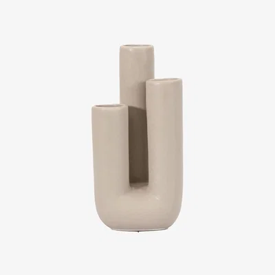 Downtown Oldfield Small Vase - Pebble