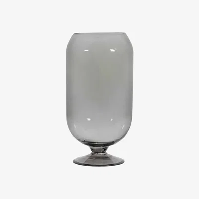 Downtown Flynn Small Vase - Smoke