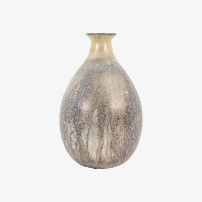 Downtown Kya Small Glass Vase - Antique Gold