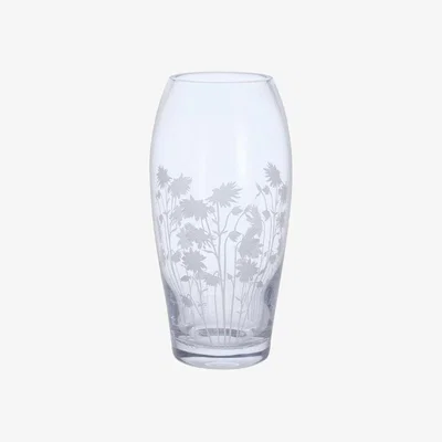 Downtown Dartington Bloom Barrel Vase Aquileqia